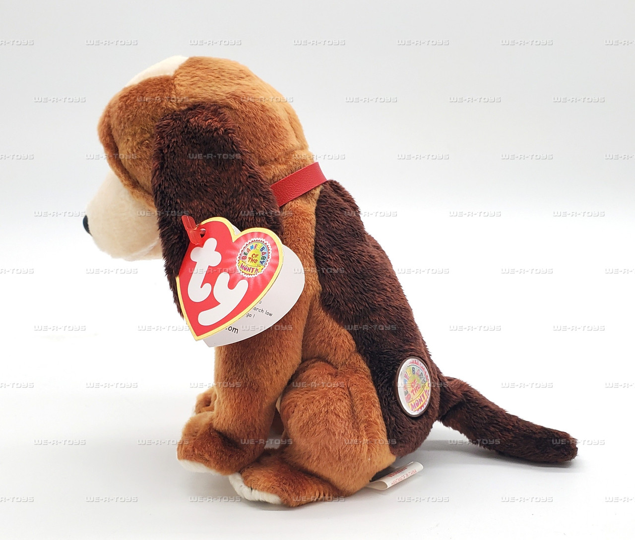 Ty Beanie Baby Holmes the Dog Plush BBOM 2002